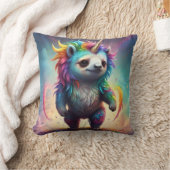 Dromerige luthicorn: een regenboog Baby-fantasie, Kussen (Deken)