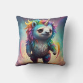 Dromerige luthicorn: een regenboog Baby-fantasie, Kussen (Achterkant)