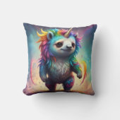 Dromerige luthicorn: een regenboog Baby-fantasie, Kussen (Voorkant)