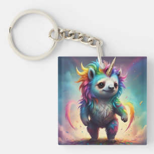 Dromerige luthicorn: een regenboog Baby-fantasie, Sleutelhanger