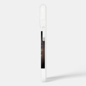 Dromerige Maan Kat iPhone/iPad Hoesje (Achterkant / Links)