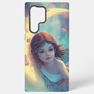 Dromerige Maangemeente Samsung Hoesje Ontwerp Sc Samsung Galaxy Hoesje