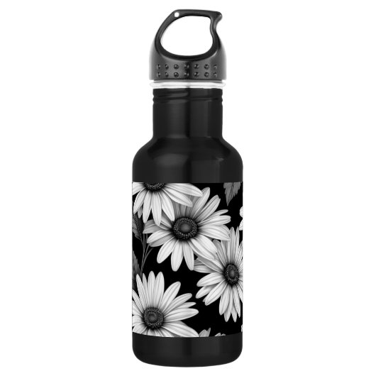 Dromerige Madeliefjes Waterfles (Voorkant)