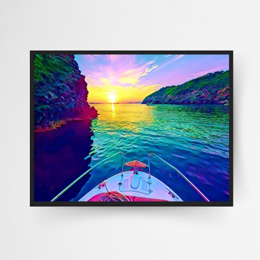 Dromerige mediterrane zomers op het Zee Perfect Poster