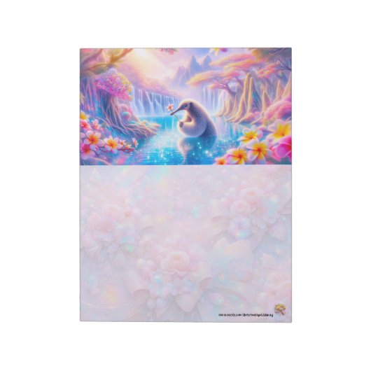 Dromerige Miereneter Notitieblok (Linkerzijde)