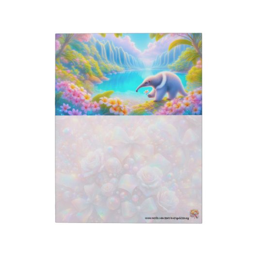 Dromerige Miereneter Notitieblok (Linkerzijde)