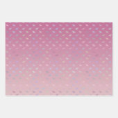 Dromerige Mint Aqua Paarse Roze Libellen Inpakpapier Vel (Voorkant 2)