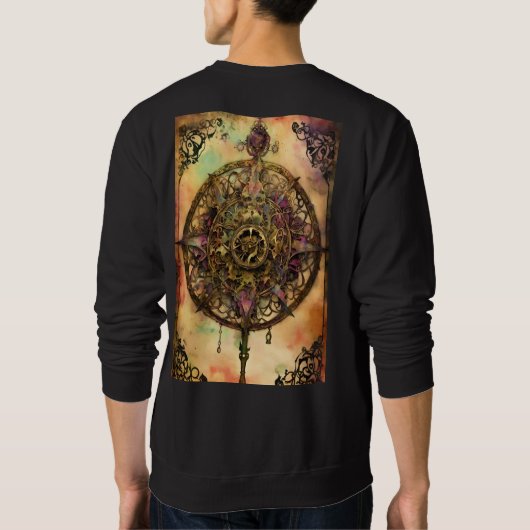 Dromerige Mist Pastel Journals: Creativiteit maken Trui (Achterkant)