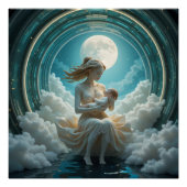 Dromerige moederlijke kosmos perfect poster (Voorkant)