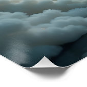 Dromerige moederlijke kosmos perfect poster (Hoek)