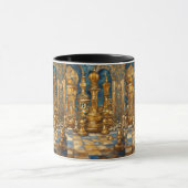 Dromerige Mok met een schaakthema (Midden)