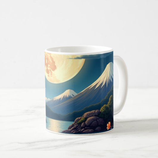 Dromerige Moon Light mok Cup (Voorkant rechts)