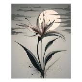 Dromerige Moonflower Foto Afdruk (Voorkant)