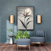 Dromerige Moonflower Foto Afdruk