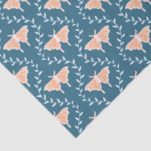 Dromerige motten en wijnstokken - grillig tissuepapier (Detail)