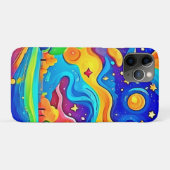 Dromerige nacht: sterrenlandschap Case-Mate iPhone case (Achterkant (horizontaal))