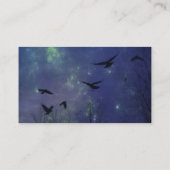 Dromerige nacht van de vogels visitekaartje (Achterkant)