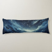 Dromerige nachtelijke hemel - met sprankelingen en lichaamskussen (Achterkant)
