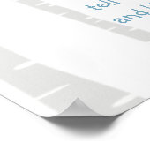 Dromerige nachten met Piggy en Maan Poster (Hoek)