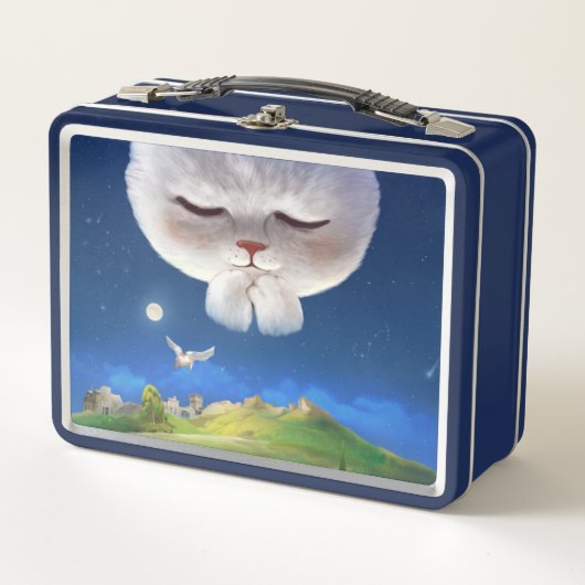 Dromerige Nachthemel met Kat (Voorkant)