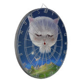 Dromerige Nachthemel met Kat Dartbord (Voorkant Links)