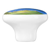 Dromerige Nachthemel met Kat Keramische Knop (Zijkant)