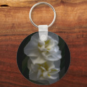 Dromerige Narcissus narcissen Sleutelhanger (Voorkant)