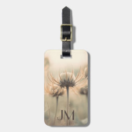 Dromerige natuur in het najaar bagagelabel