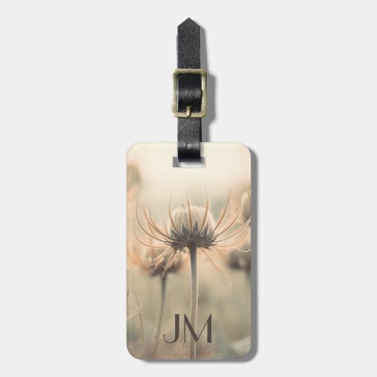 Dromerige natuur in het najaar bagagelabel (Voorkant verticaal)