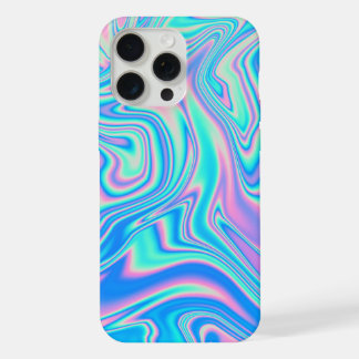 Dromerige Neon Spiraal iPhone 15 Pro Hoesje Max Case