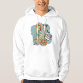 Dromerige Nimf, Motvlindersfeeën, & Kosmische Shib Hoodie