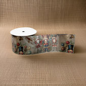 Dromerige Notenkraker Kerstfeest van Goud Satijnen Lint