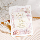 Dromerige Oceaan onder het Zee Zeemeermin Sweet 16 Kaart