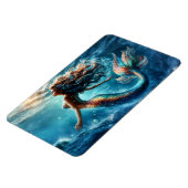 Dromerige oceaan zeemeermin meisje fantasie scheps magneet (Linkerzijde)