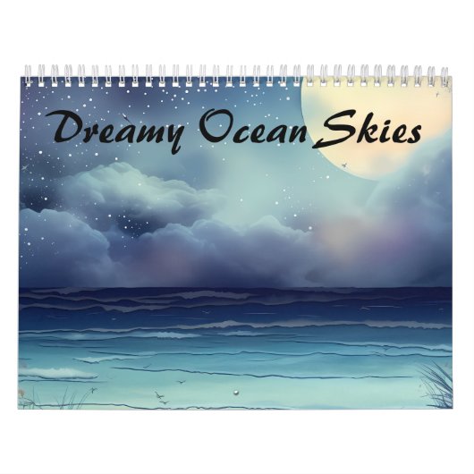 Dromerige oceaanluchten kalender (Hoes)