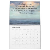 Dromerige oceaanluchten kalender (Jan 2026)