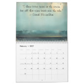 Dromerige oceaanluchten kalender (Feb 2027)