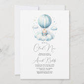 Dromerige On Cloud 9 Baby Shower Kaart (Voorkant)