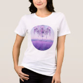 Dromerige onderwater kroonluchter T-shirt 💜🌊 (Voorkant)