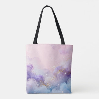 Dromerige Oosterse Wolken - Mystieke Pastel Tote T Bag