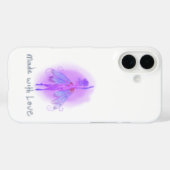 Dromerige Paarse Fee – Zachte Roze & Lavendel Fant Case-Mate iPhone Case (Achterkant (horizontaal))