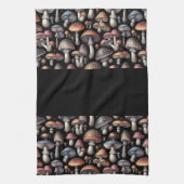 Dromerige paddenstoelen theedoek (Verticaal)