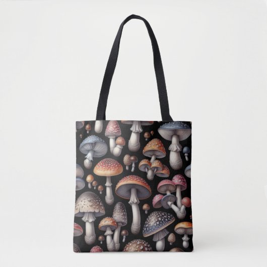 Dromerige paddenstoelen tote bag (Voorkant)