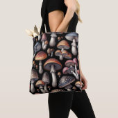 Dromerige paddenstoelen tote bag (Dichtbij)