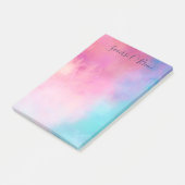 Dromerige pastel Abstract Post-it® Notes (Schuin)