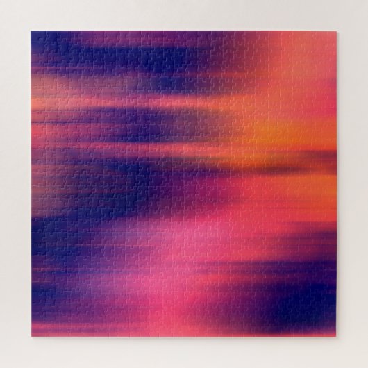 Dromerige Pastel Aura Gradiënt Vervaging Abstract Legpuzzel (Verticaal)