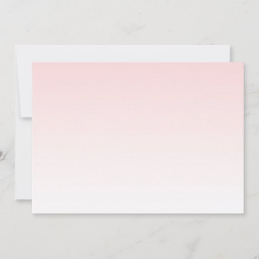 Dromerige Pastel Berglandschap Bedankkaart (Achterkant)