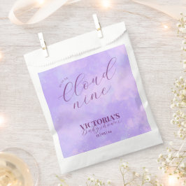 Dromerige Pastel Cloud Nine Baby shower Bedankzakje