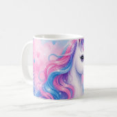 Dromerige Pastel Eenhoorn Mok (Voorkant links)