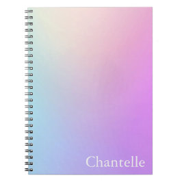 Dromerige Pastel Esthetische Spiraal Notebook Notitieboek